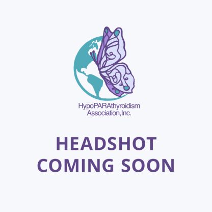 Placeholder graphic with HypoPARA logo and text that reads HEADSHOT COMING SOON